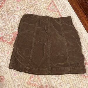 Free people corduroy skirt